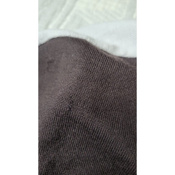 Icebreaker Sport320 Merino Wool Half Zip Base Layer WM Brown/Beige - Flawed - Picture 5 of 11